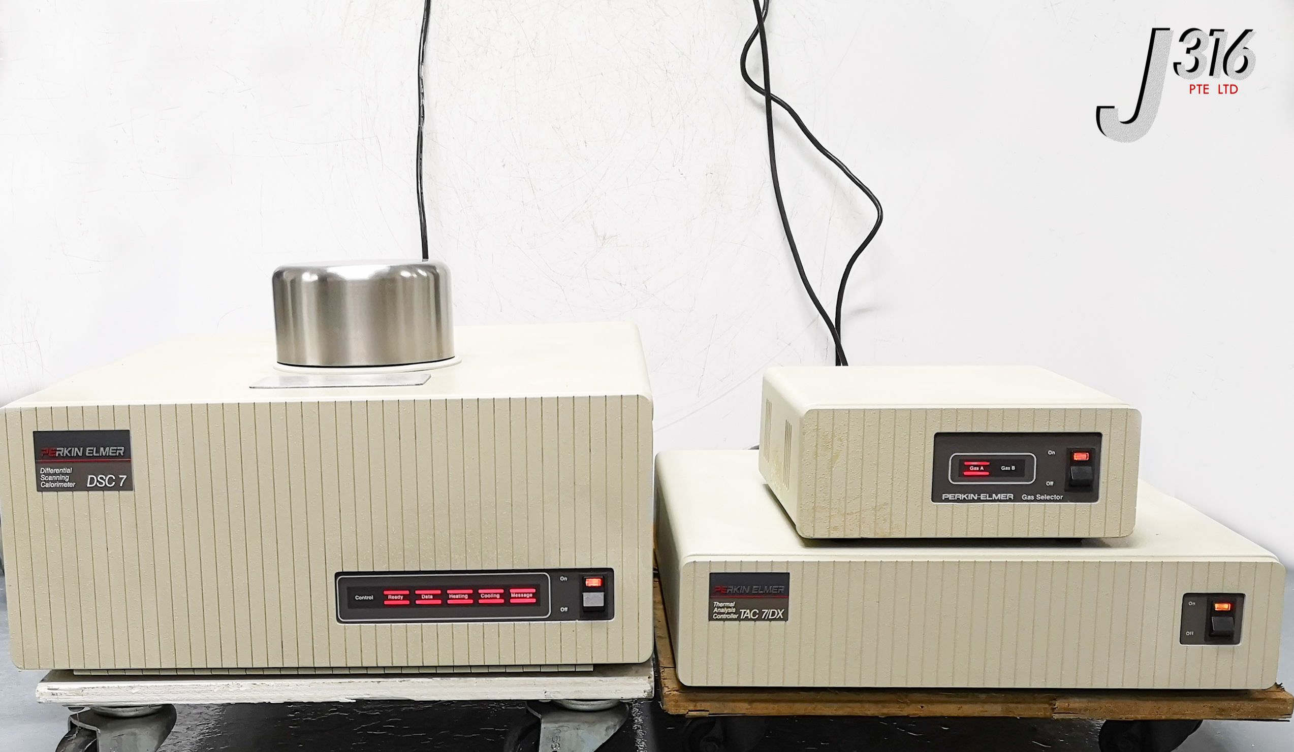 D-13 25429 PERKIN ELMER DIFFERENTIAL SCANNING CALORIMETER W/ TAC 7/DX